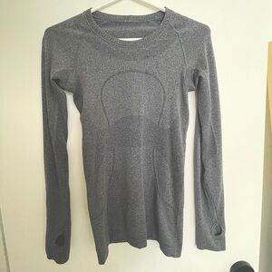 Lululemon Gray Long Sleeve Swiftly Tech Size 2